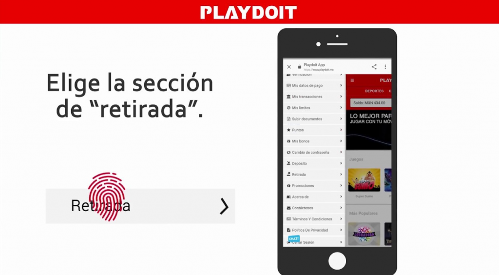 Retirar en Playdoit